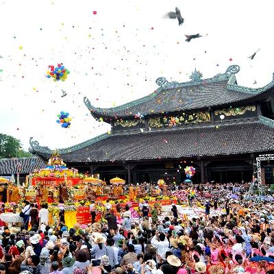 Lễ hội chùa Bái Đính - Nét văn hóa tâm linh của tỉnh Ninh Bình